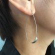 画像10: シンプルピアス　Mizuasagi（みずあさぎ）Drop シルバーピアス Silver Silver925 Silver pierce ピアス Pierce シルバー シルバー925 シルバーアクセサリー (10)