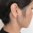 画像10: シンプルイヤリング　Mushiao（むしあお）Block シルバーイヤリング Silver Silver925 Silver earrings イヤリング Earring シルバー シルバー925 シルバーアクセサリー (10)