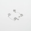 画像4: シンプルピアス　Korozen（こうろぜん）Mini Cube シルバーピアス Silver Silver925 Silver pierce ピアス Pierce シルバー シルバー925 シルバーアクセサリー (4)