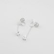 画像1: シンプルイヤリング　Aonibi（あおにび）Mini Cube シルバーイヤリング Silver Silver925 Silver earrings イヤリング Earring シルバー シルバー925 シルバーアクセサリー (1)