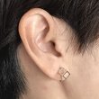 画像10: シンプルイヤリング　Byakuroku（びゃくろく）Cube シルバーイヤリング Silver Silver925 Silver earrings イヤリング Earring シルバー シルバー925 シルバーアクセサリー (10)