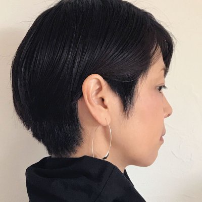 画像2: シンプルピアスHajizome（はじぞめ）Drop シルバーピアス Silver Silver925 Silver pierce ピアス Pierce シルバー シルバー925 シルバーアクセサリー