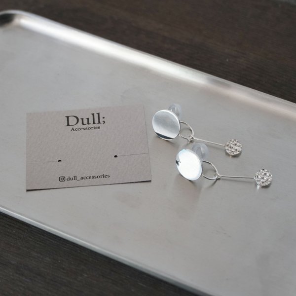 画像10: シンプルイヤリング Kizuna（きずな）シルバーイヤリング Silver Silver925 Silver earring イヤリング Earring シルバー シルバー925 2WAY (10)