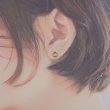 画像11: シンプルピアス　Sunezu（すねず）真鍮ピアス Brass セレクト pierce ピアス スタッド 片耳 フック (11)