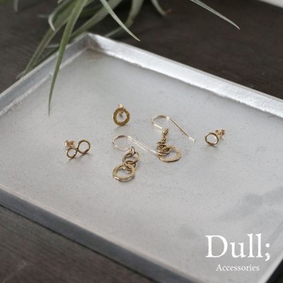 画像2: シンプルピアス　Sunezu（すねず）真鍮ピアス Brass セレクト pierce ピアス スタッド 片耳 フック