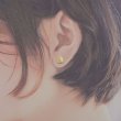 画像6: シンプルピアス　Ginga（ぎんが）真鍮ピアス Brass Brass pierce ピアス Pierce 真鍮 14kgf スタッド (6)