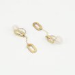 画像9: シンプルイヤリング Hanezu（はねず）真鍮イヤリング Brass earring イヤリング Earrings クリップ 14kgf (9)