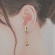 画像7: シンプルイヤリング Hanezu（はねず）真鍮イヤリング Brass earring イヤリング Earrings クリップ 14kgf (7)