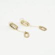 画像8: シンプルイヤリング Hanezu（はねず）真鍮イヤリング Brass earring イヤリング Earrings クリップ 14kgf (8)