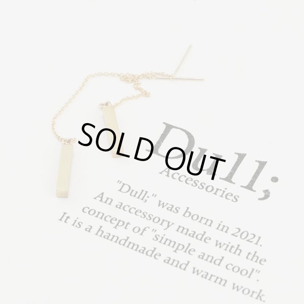 画像9: シンプルピアス　Kiseki（きせき）真鍮ピアス Brass 真鍮アクセサリー Pierce アメリカンピアス (9)