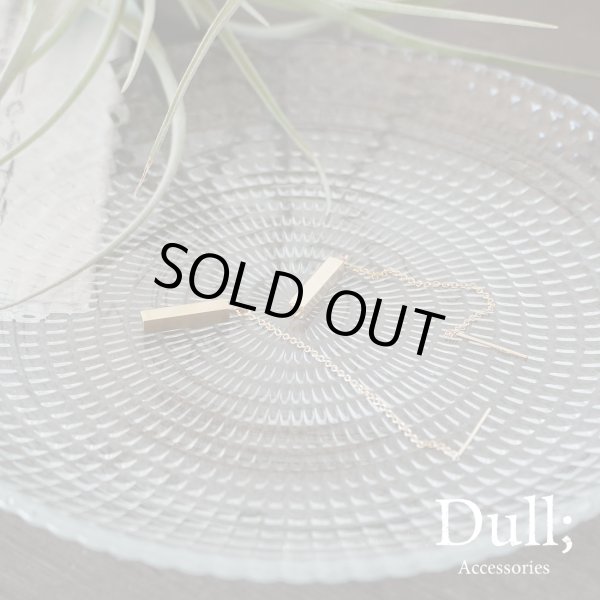 画像1: シンプルピアス　Kiseki（きせき）真鍮ピアス Brass 真鍮アクセサリー Pierce アメリカンピアス (1)