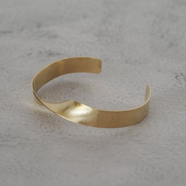 画像9: シンプル真鍮バングル Setugen（せつげん） 真鍮アクセサリー Brass Brass Bangle バングル 真鍮 (9)