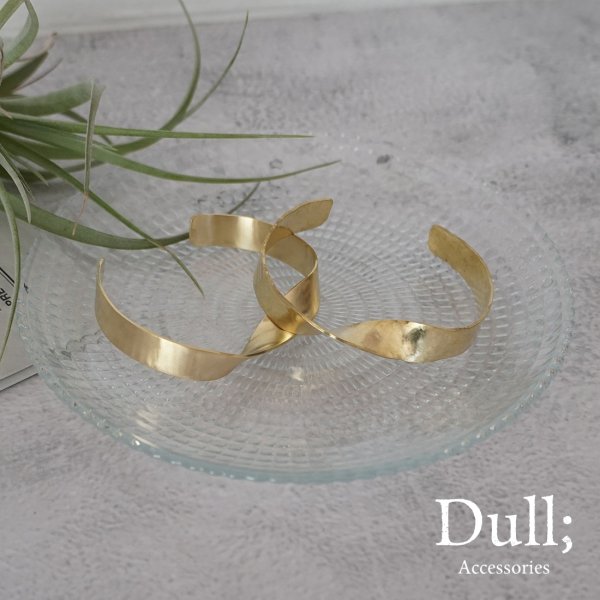 画像2: シンプル真鍮バングル Setugen（せつげん） 真鍮アクセサリー Brass Brass Bangle バングル 真鍮 (2)