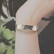 画像5: シンプルチェーンブレスレット Aoyagi（あおやぎ）（槌目） シルバーブレスレット Silver Silver925 Silver bracelet ブレスレット シルバー シルバー925 (5)