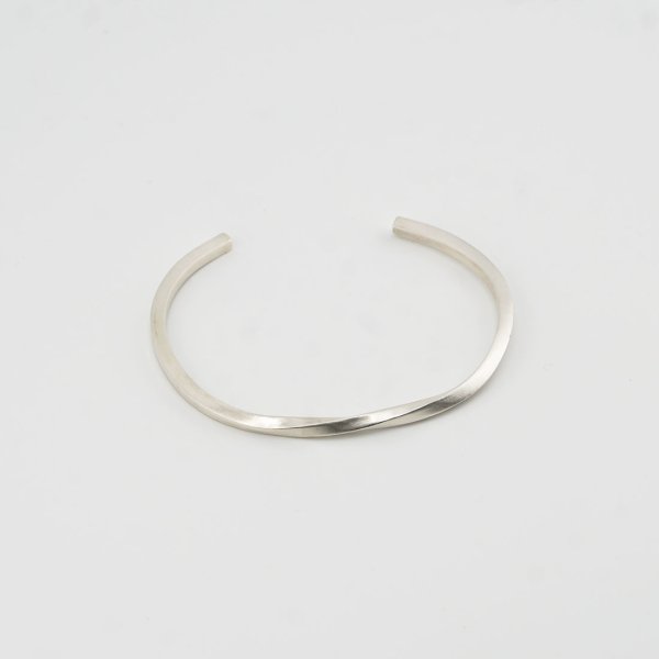 画像6: シンプルシルバーバングル Ezonishiki（えぞにしき） シルバーバングル Silver Silver925 Silver Bangle バングル シルバー シルバー925 (6)