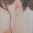 画像4: シンプルイヤリング　Yukimi（ゆきみ）シルバーイヤリング Silver Silver950 Silver earrings イヤリング シルバー シルバー950 (4)