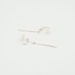 画像7: シンプルイヤリング　Yukimi（ゆきみ）シルバーイヤリング Silver Silver950 Silver earrings イヤリング シルバー シルバー950 (7)