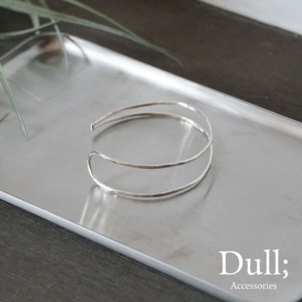 画像1: シンプルシルバーバングル Naminoaya（なみのあや） シルバーバングル Silver Silver950 Silver Bangle バングル シルバー シルバー950 (1)