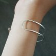 画像7: シンプルシルバーバングル Naminoaya（なみのあや） シルバーバングル Silver Silver950 Silver Bangle バングル シルバー シルバー950 (7)