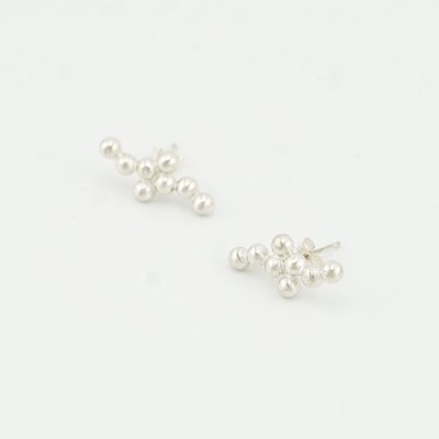 画像1: シンプルピアス　Nowaki（のわき）シルバーピアス Silver925 Silver pierce ピアス Pierce スタッド