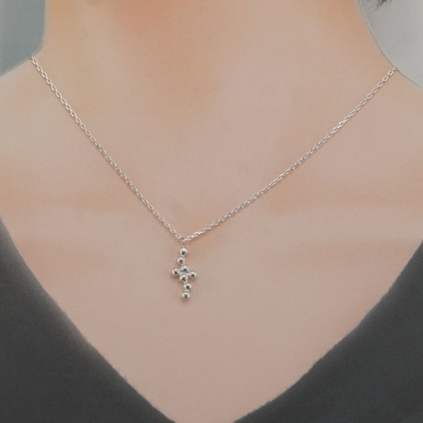 画像6: シンプルネックレス　Kikunoha（きくのは）シルバーネックレス シルバー Silver925 Silver necklace ネックレス necklace (6)
