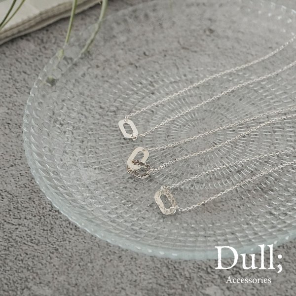 画像2: シンプルネックレス Nagare（ながれ）シルバーネックレス シルバー Silver925 Silver necklace ネックレス necklace (2)