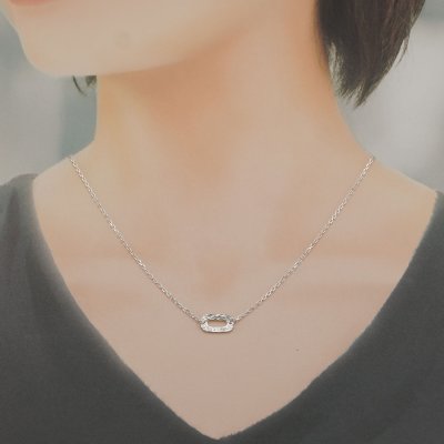 画像2: シンプルネックレス Reimei（れいめい）シルバーネックレス シルバー Silver925 Silver necklace ネックレス necklace