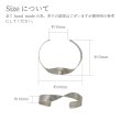 画像3: シンプルシルバーバングル Yoake（よあけ） シルバーバングル Silver Silver950 Silver Bangle バングル シルバー シルバー950 (3)