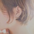 画像8: シンプルイヤリング Hiiragi（ひいらぎ）シルバーイヤリング Silver950 シルバー クリップイヤリング Earring (8)