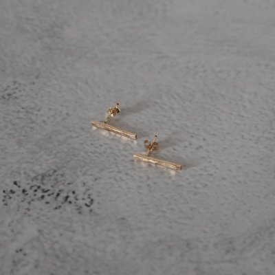画像3: シンプルピアスTayutau（たゆたう）14kgfピアス 14kgf 14金ゴールドフィールド 14kgfアクセサリー