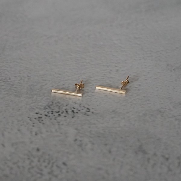 画像10: シンプルピアスUsu（うす）14kgfピアス 14kgf 14金ゴールドフィールド 14kgfアクセサリー (10)