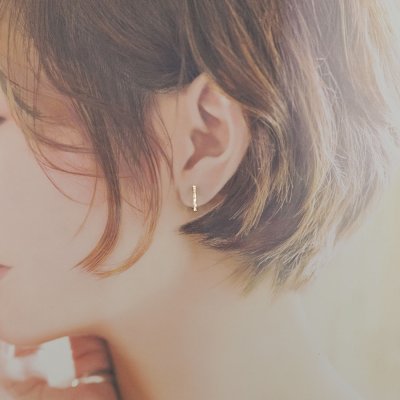 画像2: シンプルイヤリングTokiwagi（ときわぎ）14kgfイヤリング 14kgf 14金ゴールドフィールド クリップイヤリング Earring