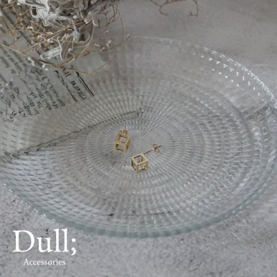 画像1: シンプルピアス Sumi （すみ）真鍮ピアス Brass 14kgf pierce ピアス ポスト