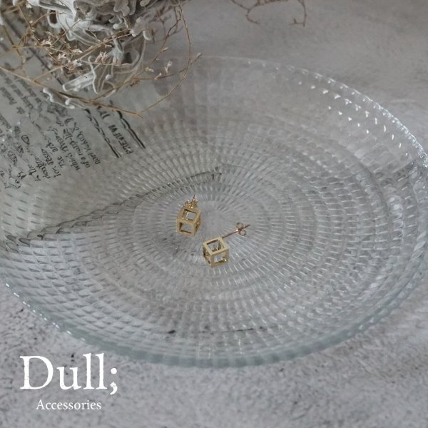 画像1: シンプルピアス Sumi （すみ）真鍮ピアス Brass 14kgf pierce ピアス ポスト (1)