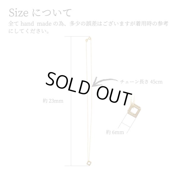 画像3: シンプルネックレス Enji（えんじ）真鍮ネックレス 真鍮 Brass 真鍮アクセサリー ネックレス necklace (3)