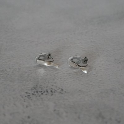 画像3: シンプルイヤリング Kochi（こち）シルバーイヤリング Silver950 シルバー クリップイヤリング Earring
