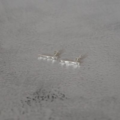 画像3: シンプルピアスKomachi（こまち）Silverピアス Silver950 シルバーピアス Silver925 pierce ピアス ポストド クリップイヤリング Earring