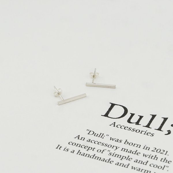 画像11: シンプルピアスTuyuzora（つゆぞら）Silverピアス Silver950 シルバーピアス Silver925 pierce ピアス ポスト (11)