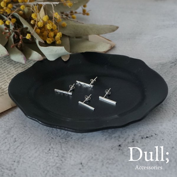 画像2: シンプルピアスTuyuzora（つゆぞら）Silverピアス Silver950 シルバーピアス Silver925 pierce ピアス ポスト (2)