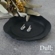 画像1: シンプルイヤリング Mangekyo（まんげきょう）シルバーイヤリング Silver950 シルバー クリップイヤリング Earring (1)