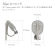 画像2: シンプルイヤリング Mangekyo（まんげきょう）シルバーイヤリング Silver950 シルバー クリップイヤリング Earring (2)