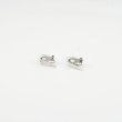 画像9: シンプルイヤリング Mangekyo（まんげきょう）シルバーイヤリング Silver950 シルバー クリップイヤリング Earring (9)