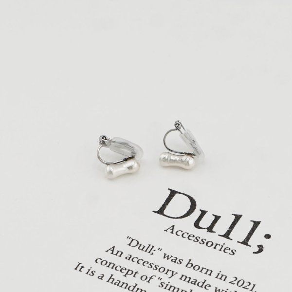 画像10: シンプルイヤリングMatuba(まつば)シルバーイヤリング Silver925 シルバー クリップイヤリング Earring (10)