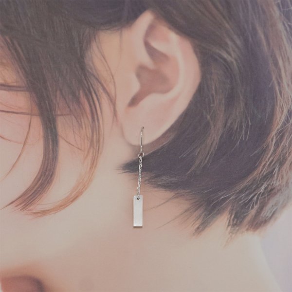 画像7: シンプルピアス　Kouiro（こういろ）シルバーピアス Silver950 Silver925 pierce ピアス フック (7)