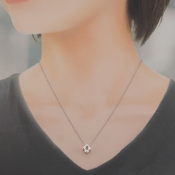 画像6: シンプルネックレス Niwaishi（にわいし）シルバーネックレス シルバー Silver925 Silver necklace ネックレス necklace (6)