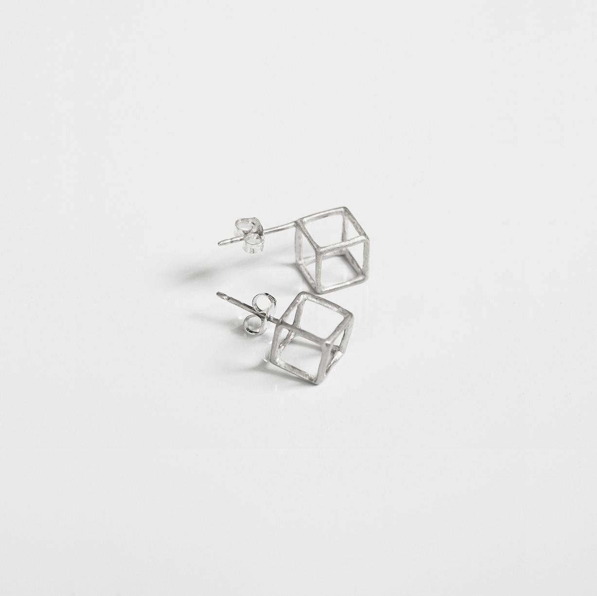 Sabionando（さびおなんど）Cube シンプルピアス シルバーピアス Silver Silver925 Silver pierce ピアス Pierce シルバー シルバー925 シルバーアクセサリー