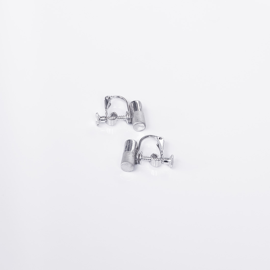 シンプルイヤリング　Shikon(しこん）Cylinder シルバーイヤリング Silver Silver925 Silver earrings イヤリング Earring シルバー シルバー925 シルバーアクセサリー