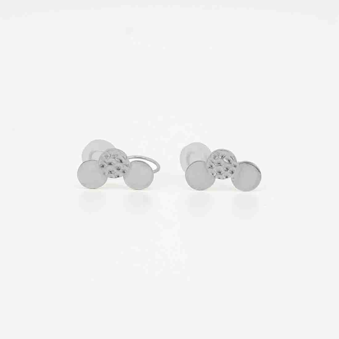 シンプルイヤリングHasunoha（はすのは） Circle シルバーイヤリング Silver Silver925 Silver earrings イヤリング Earrings シルバー シルバー925 シルバーアクセサリー